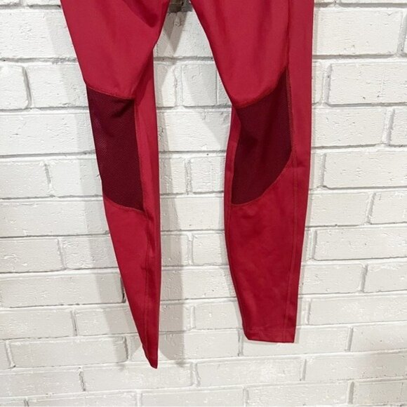 Nike Women's Dri-FIT Run Division Fast Leggings in Berry Red - Size Small - Picture 9 of 10